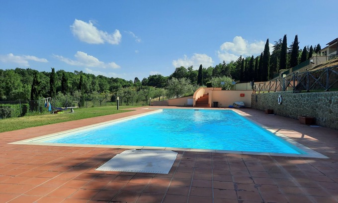 Bucine Apartment | Sleeps 6 - Private Pool - Remote Countryside Villa