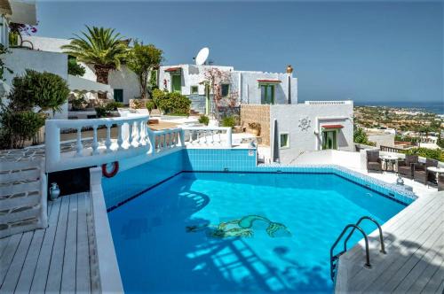 Piskopiano Apartment | Sleeps 8 - Sea View - Apartment - Pool - Garden