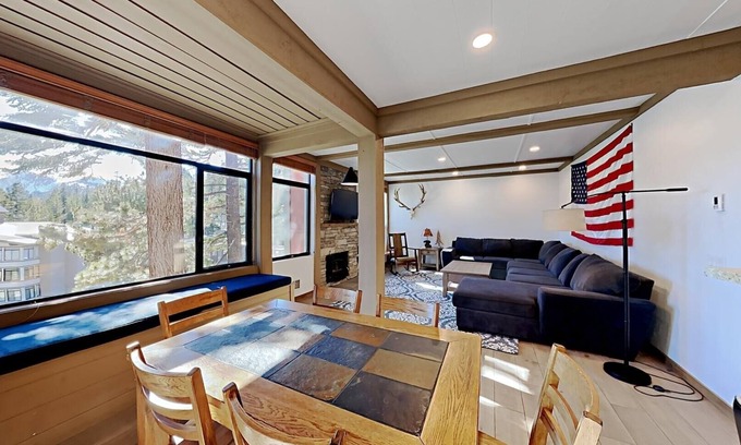 Mammoth Lakes Condo | Slopeside Remodeled 2 Bedroom Condo with Amazing Views! (Unit 522 at 1849) by RedAwning