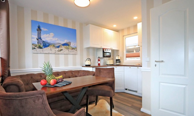 Ostseebad Wustrow House | Small but nice. 2 bedroom bungalow with terrace - 40 m from the beach!