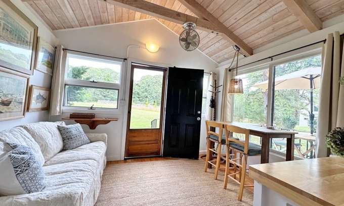 Vineyard Haven Cottage | Small One Bedroom Private Cottage on Large Quiet Property.