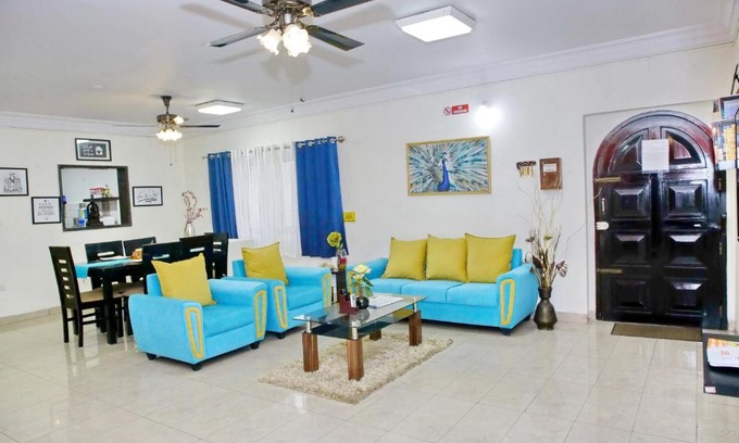 Shanthala Nagar Apartment | SmartStay Entire Luxury 4BHK Apt-M G Road area