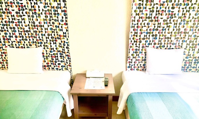 Taketomi-jima Taketomi-cho Hotel | Smoking Wide TwinHotel Happy Holiday Ishigaki Island/Ishigaki Okinawa