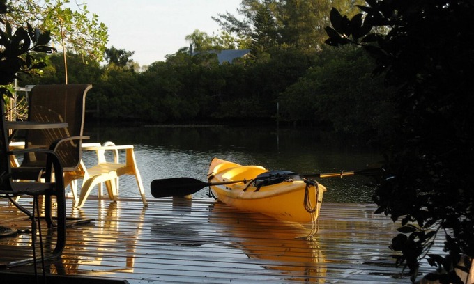 Anna Maria House | Snail's Pace: North End on Canal, Kayaks & Dog Friendly by Anna Maria Life Vacation Rentals