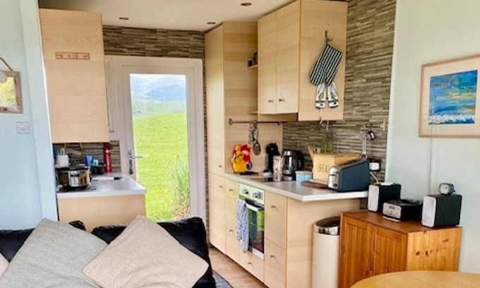 Cwrt Ski Chalet | Snowdonia 1-bed Chalet, Sleeps 2, Stunning Views