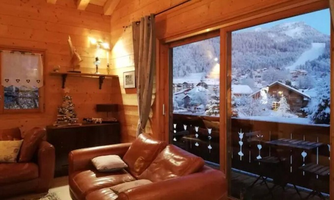 Les Carroz-d'Araches Ski Chalet | SO Good ! Jacuzzi ! Idéalement Placé: Carroz Centre, vue Montagne, au Calme