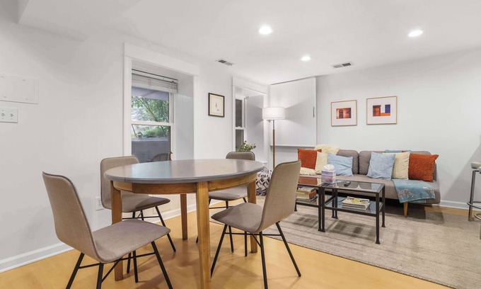 Capitol Hill Apartment | Sojourn Cap. Hill Bliss w/Sunroom & Front Patio