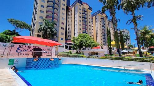 Prive das Caldas Apartment | Sol das Caldas Caldas Novas - ACHEI FERIAS - Com Roupa de Cama