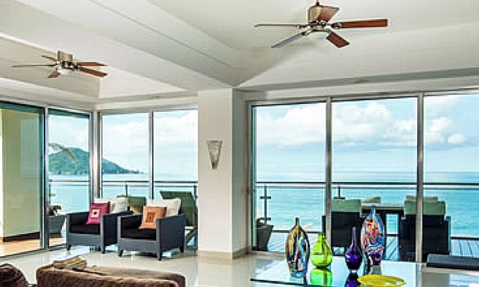 Marina Mazatlan Condo | Solaria Tower Ocean Front Large 3 bedroom Luxury Complete Furnished Condo
