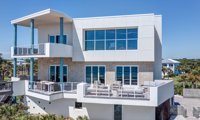 Flagler Beach House | Soli Deo Gloria -Magnificent Modern Beach Home with Sunrises on Flagler Beach