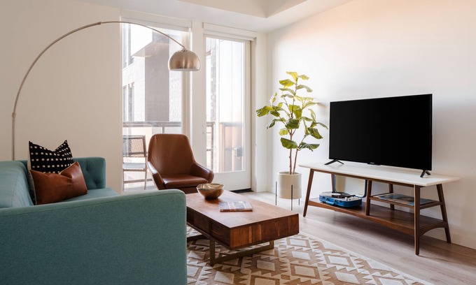 Warehouse District Apartment | Sonder at SECOND + SECOND | Two-Bedroom Apartment w/Balcony
