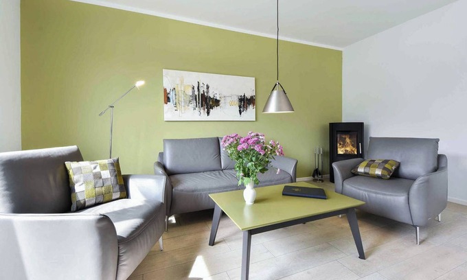 Korswandt Apartment | Sonnenpark 03 - high-quality and modern with fireplace