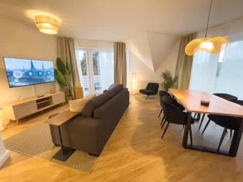 Groemitz Apartment | Sonnige Ferienwohnung mit Balkon und gute Lage
