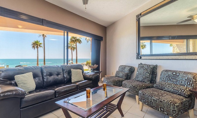 Puerto Penasco Condo | Sonoran Sea E-103 Wave n' Sea Amazing Oceanfront Ground Floor