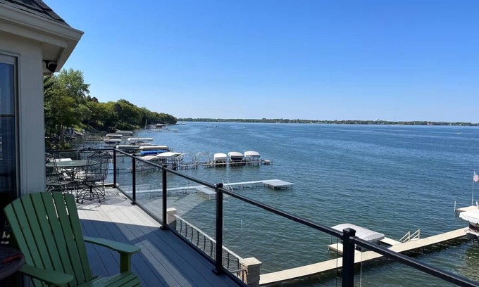 Clear Lake House | South shore view - Clear Lake IA