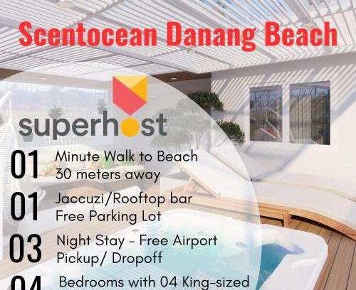 Son Tra Villa | Spa Jacuzzi, Rooftop Bar, Ocean & Mountain View, Scentocean