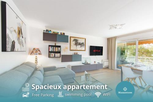 Beausoleil Apartment | Spacieux appartement - Parking - Piscine - BV
