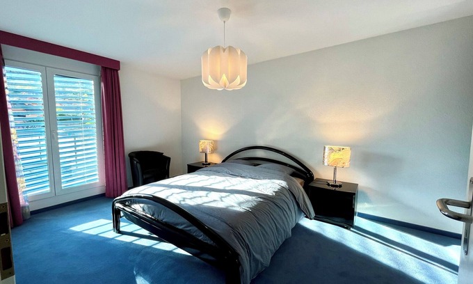 Saint-Blaise Apartment | Spacieux Attique Avec vue sur le lac