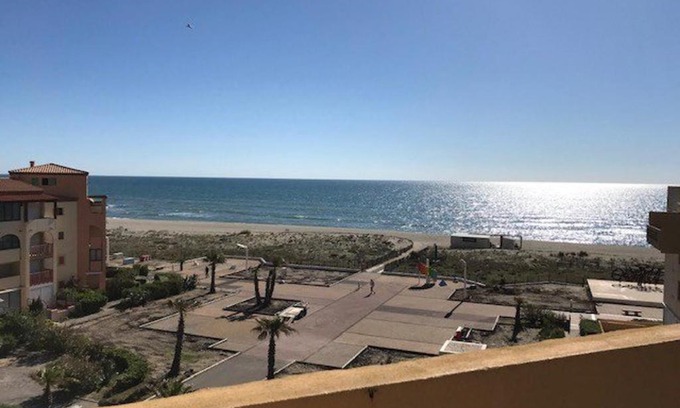 Le Barcares Apartment | Spacieux T3 6 pers avec piscine, proche plage - Le Barcarès - FR-1-81-501