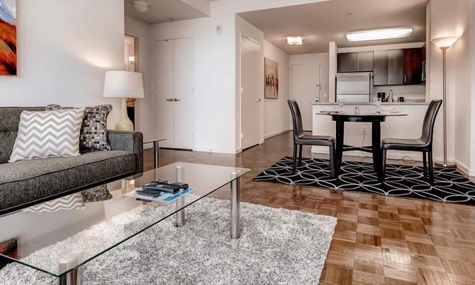 Hudson Exchange Apartment | Spacious 1BR | Full Kitchen | Near PATH by GLS