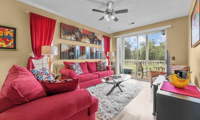 Carolina Forest Apartment | Spacious 2 Bedroom Condo with Golf Course Views! Sleeps 4 Guests! River Oaks 48-D