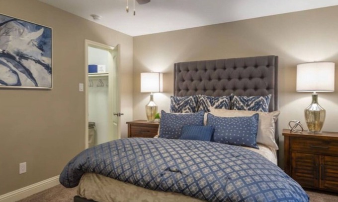 Astrodome Apartment | Spacious 2BR @ Med Center MD Anderson Gated Walking Distance to 2BR Pool & Gym