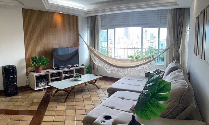Barra Apartment | Spacious 3/4 apartment in Salvador, exclusive carnival close to the Barra/Ondina circuit