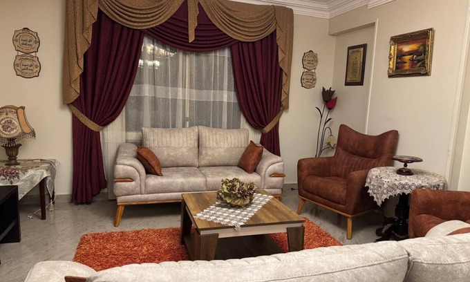 Nasr City Apartment | Spacious 3-bedroom apartment with AC, WiFi in Nasr City, Near Landmarks