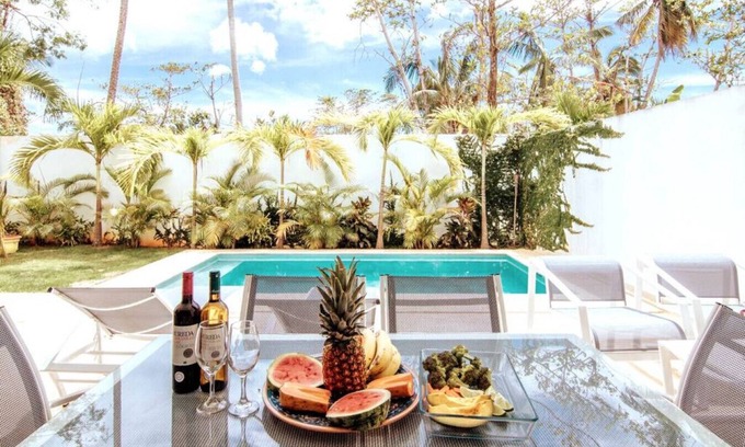 Las Terrenas Villa | Spacious 3 bedroom Villa next to the beach.