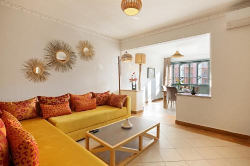 Hivernage Apartment | Spacious 3Br Apartment-Pool&AC- Heart of Marrakech- Hivernage