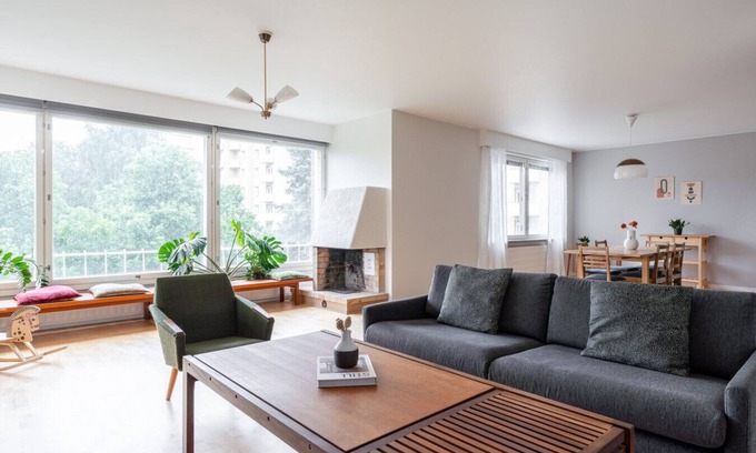 Tampere Apartment | Spacious 3BR Apt in Kaleva