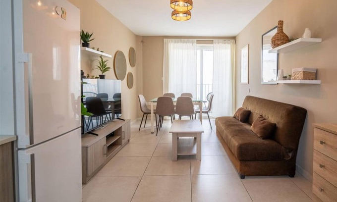 Pieta Apartment | Spacious 4BR/4BATH w/AC, Balcony, WIFI & Terrace!