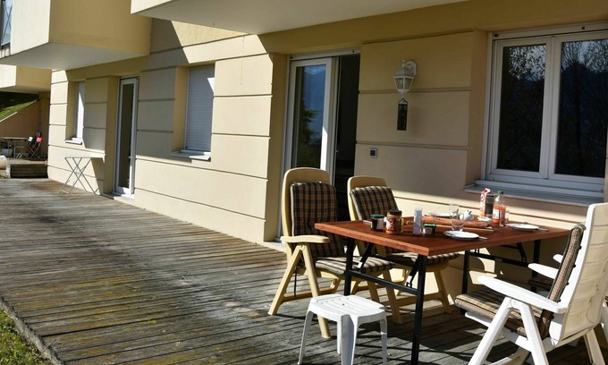 Sallanches Apartment | Spacious Apartment in Sallanches near Ski Area