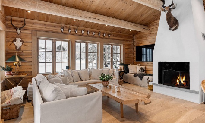 Trysil Ski Chalet | Spacious Chalet in Trysil with sauna, next to pists and spectacular views views o