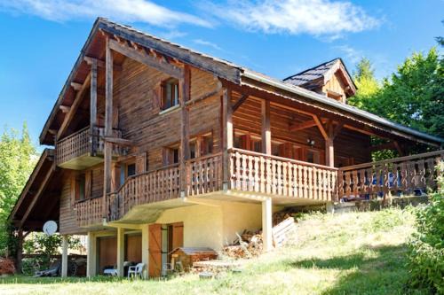Les Deux Alpes Ski Chalet | Spacious cottage with view on the Muzelle
