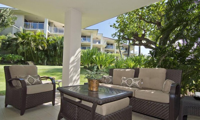 Waikoloa Condo | Spacious ground floor unit. Includes beach gear! Vista Waikoloa D101