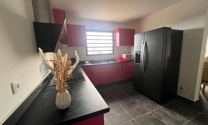 Sainte-Suzanne Apartment | Spacious haven of peace, T3 two-bedroom apartment with garden