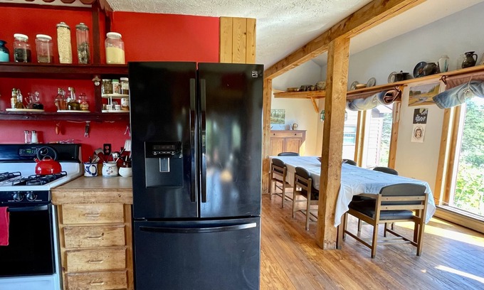East Machias House | Spacious home w/riverview, minutes from state parks and ocean beaches, sleeps 11