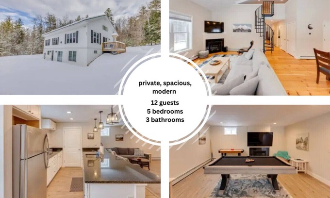 Thornton House | Spacious House in the White Mountains!