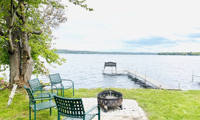 Ashville House | Spacious Lakefront Retreat | Views, Private Dock
