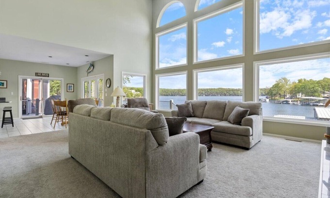 Osage Beach House | Spacious Lakefront Home-Views, Dock & Close to Margaritaville!