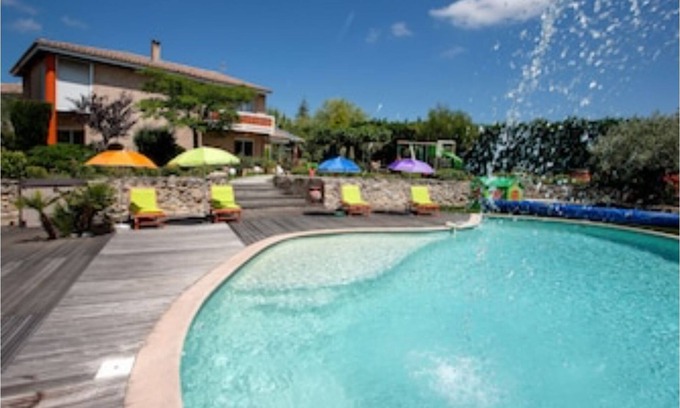 Issel Villa | Spacious-luxurious VILLA in the land of Cassoulet-private swimming pool-ping-pong-billiards
