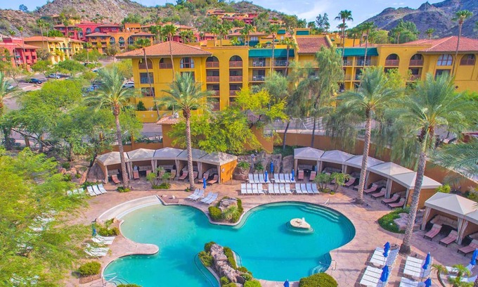 North Mountain Hotel | Spacious Mountain Resort Room w/Seven Pools & Private Cabanas