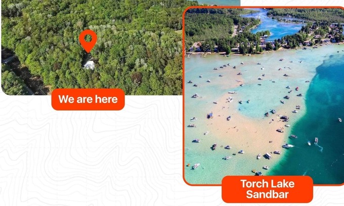 Rapid City Cabin | Spacious Retreat near Torch Lake Sandbar