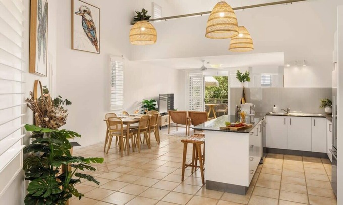 Dicky Beach House | Spacious Seaside Oasis on Dicky Beach