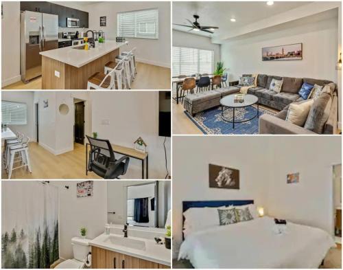 People's Freeway House | Spacious townhouse - Mins to Downtown SLC - Garage