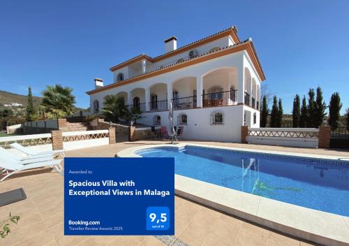 Casarabonela Villa | Spacious Villa with Exceptional Views in Malaga