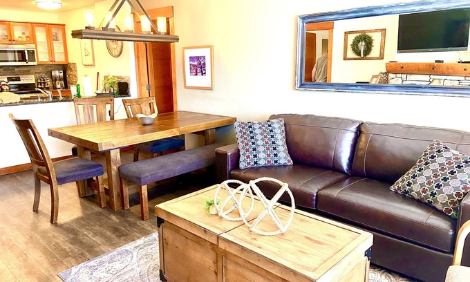 Mammoth Lakes Condo | Spacious Village Condo 2 Bedroom, 2 Baths. Newly remodeled & picture perfect!