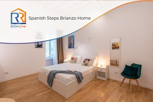 Rione V Ponte Apartment | Spanish Steps Brianzo Home Walkable AC Wifi