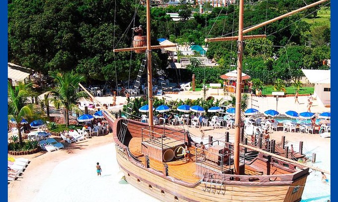 Prive das Caldas Apartment | SPAZZIO DIROMA e entrada Grátis no Acqua Park Diroma